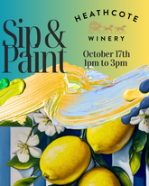 Sip & Paint October 17th 2026 - Single Ticket