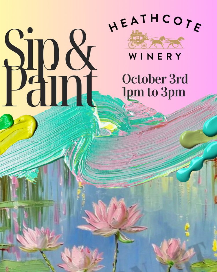 Sip & Paint October 3rd 2026 - Single Ticket