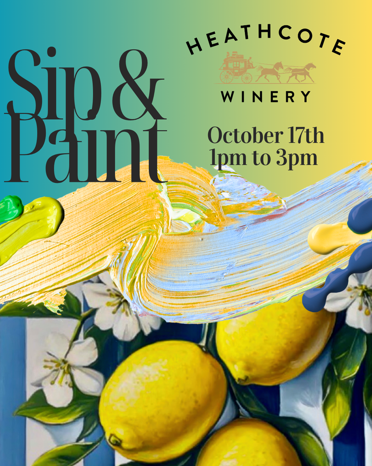 Sip & Paint October 17th 2026 - Single Ticket